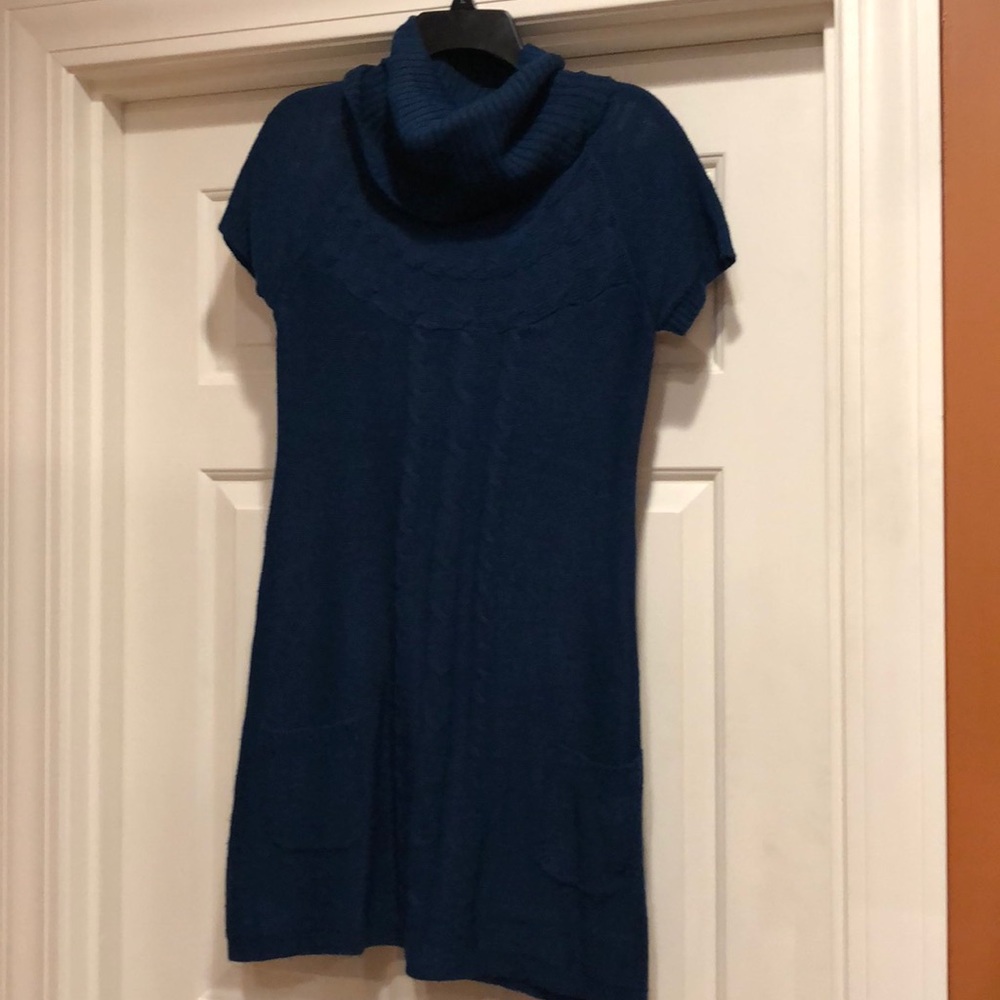 Navy Sweater dress